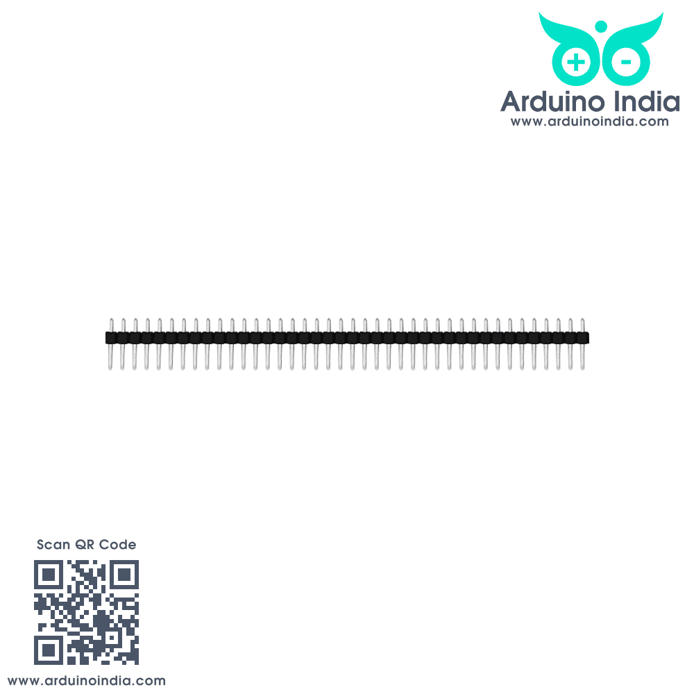 IndiaArduino's tweet image. Male Headers - 2.54mm Pitch - 40 Pins 
Male Headers - 2.54mm Pitch - 40 Pins is a header use to mount directly on your pcb. It has a 2.54mm... 
arduinoindia.com/buy/male-heade… 
#arduino #arduinoindia #indiaarduino 
#arduinose...