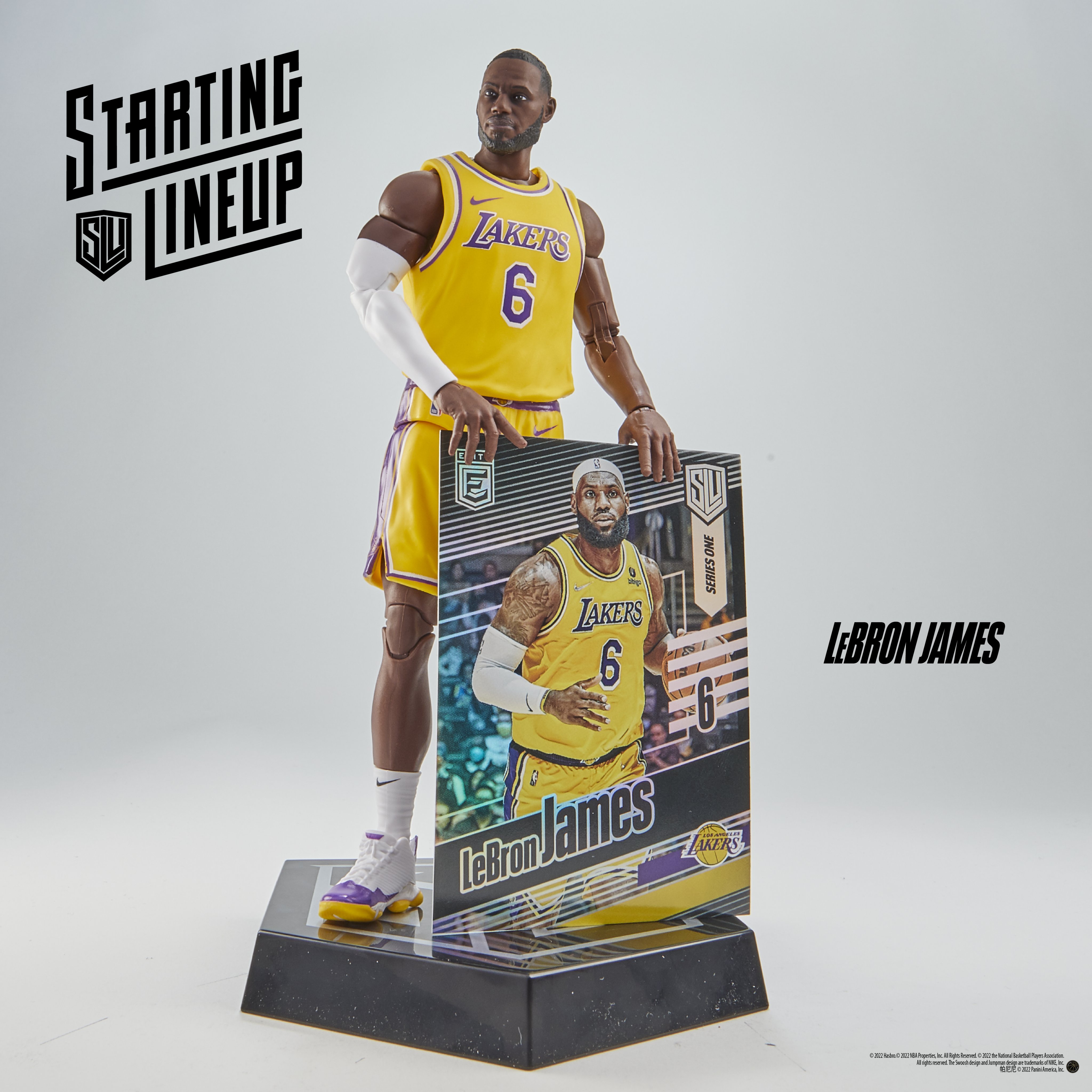 Hasbro Starting Lineup NBA Season 1 Los Angeles Lakers Lebron