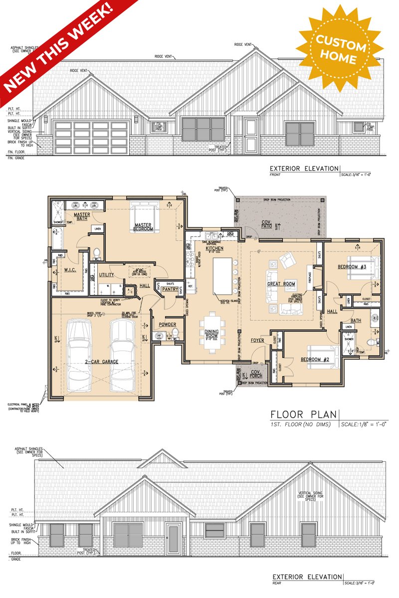 📐 This week on the draftsman's table.

#Residentialplans #residentialblueprints #architecturelovers #architectural #realestategoals #realestateinvestor #blueprint #draftman #residentialdesign #investinginrealestate #houseplans #houstongreaterarea #customhouse #texasinvestor