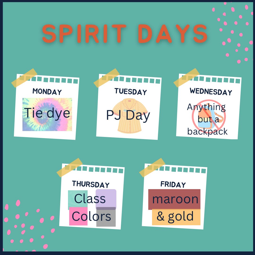 The Winter Pep-Rally is next Friday, January 27th! 📣