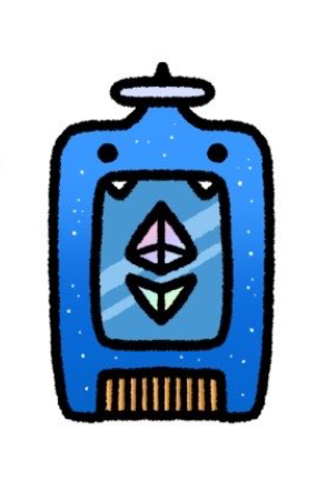 FrogChampsBOA's tweet photo. @LacopiaRiz @freshmoss @RueNFTs this lil blue one https://t.co/CjhyKoBU9k
