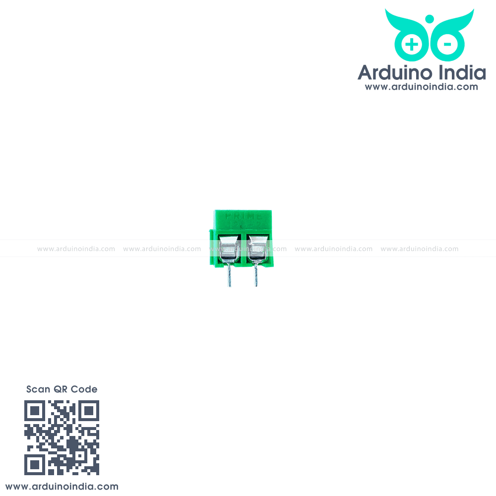 IndiaArduino's tweet image. Screw Terminals - 5.08mm Pitch 2 Pins 
Screw Terminals - 5.08mm Pitch 2 Pins is a small pcb mounted terminal block. It can be soldered dire... 
arduinoindia.com/buy/screw-term… 
#arduino #arduinoindia #indiaarduino 
#arduino...