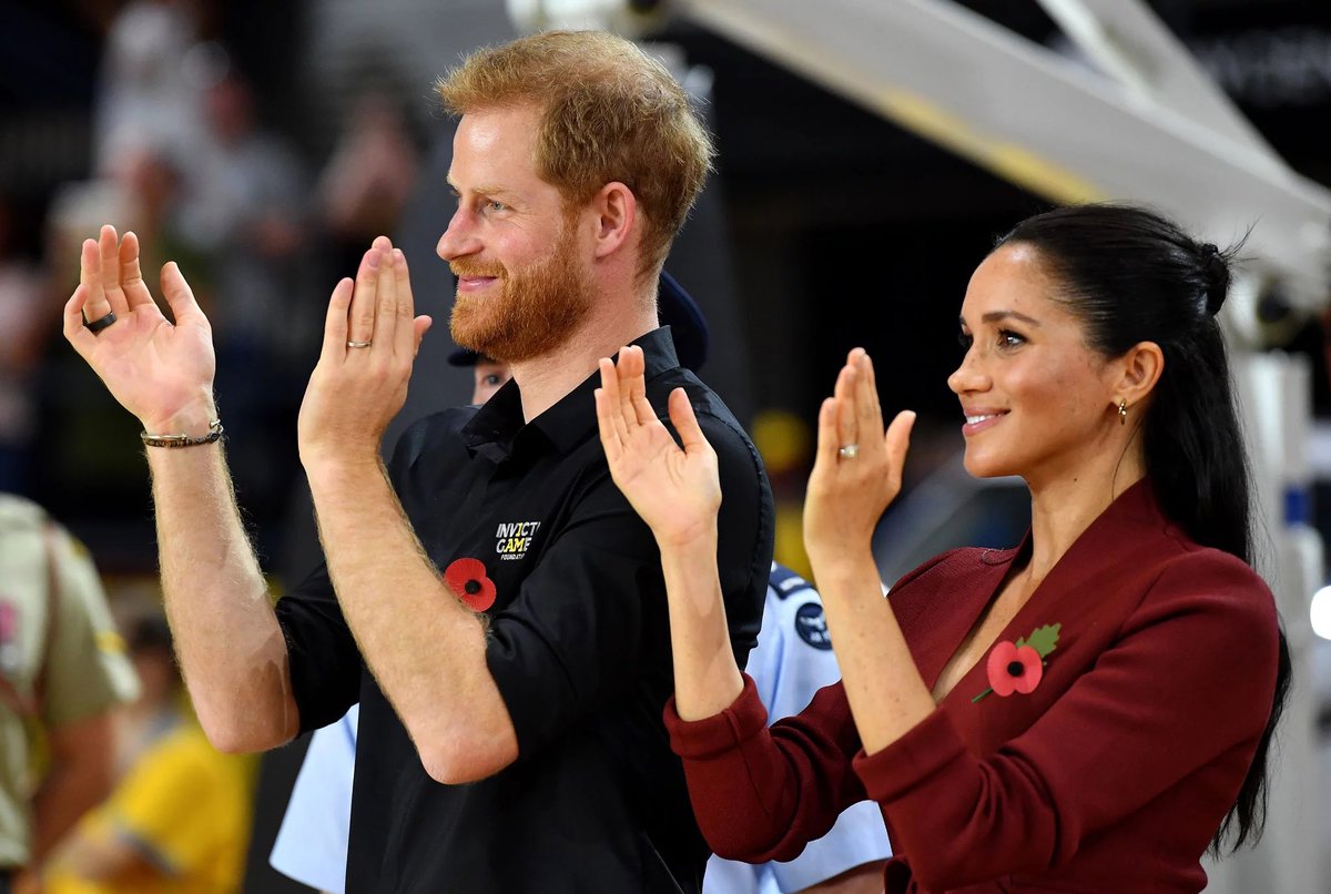 Coyoteband2's tweet photo. Looking forward to this amazing couple and @WeAreInvictus. Thank you for your unbreakable support and champion of disabled veterans. 👏🏼👏🏼#MeghanMarkIe #PrinceHarrySpare https://t.co/oi92mHFmlL