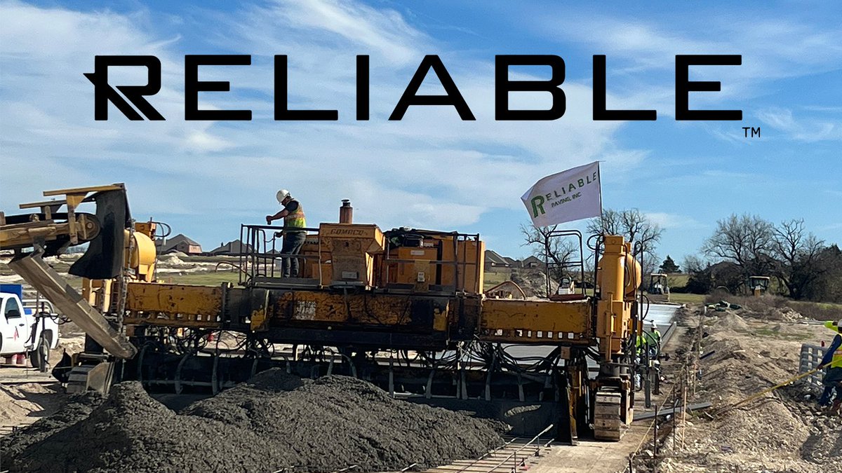 Progress continues at Redden Farms in Midlothian, Texas. Reliable Paving is providing all infrastructure improvements for Hines Development Company.

#ReliablePaving #PavingSolutions #PavingTheWayForSuccess