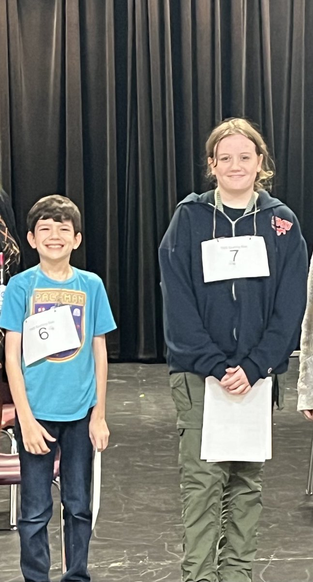 Timberwood Middle (@humbleisd_tms) on Twitter photo Congratulations 2023 TMS Spelling Bee Champion Emma Williams. Also congratulations to Damon Brown as our runner up champion. <a href="/HumbleISD/">Humble ISD</a> Congratulations 2023 TMS Spelling Bee Champion Emma Williams. Also congratulations to Damon Brown as our runner up champion. <a href="/HumbleISD/">Humble ISD</a>