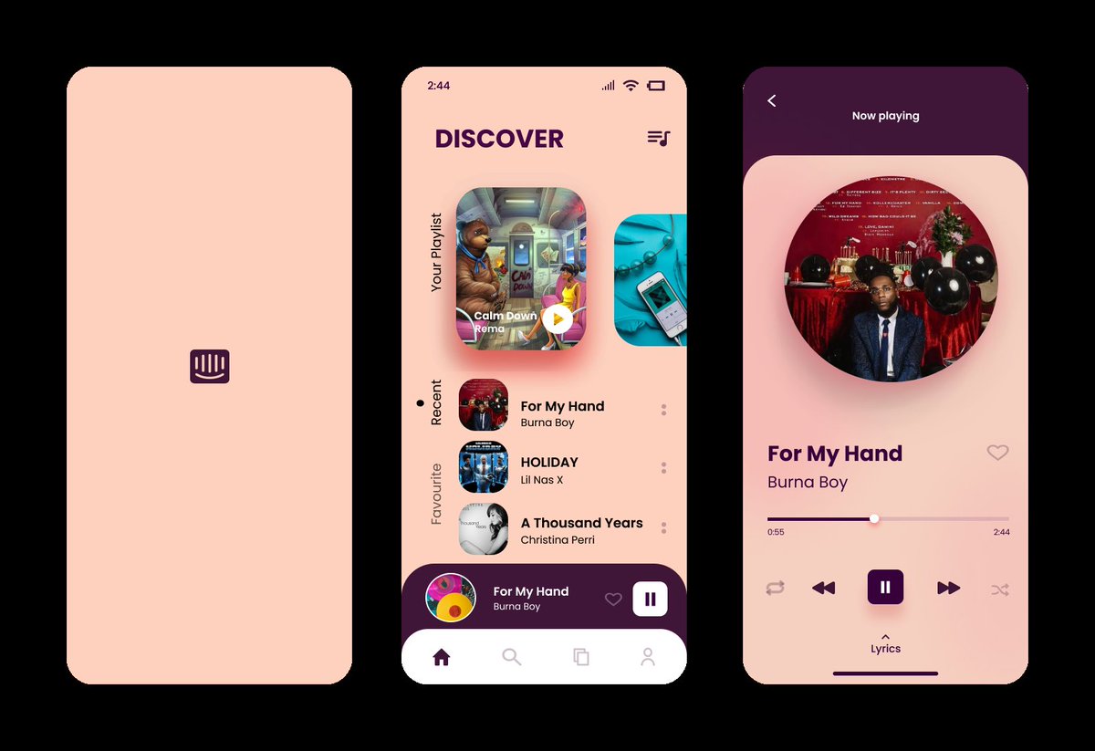 Design_Chemist's tweet image. Day 009/100
Music Player Design

#100daysofchallenge #100daysuichallenge #uiuxdesign
#UI #DailyUI #womenintech