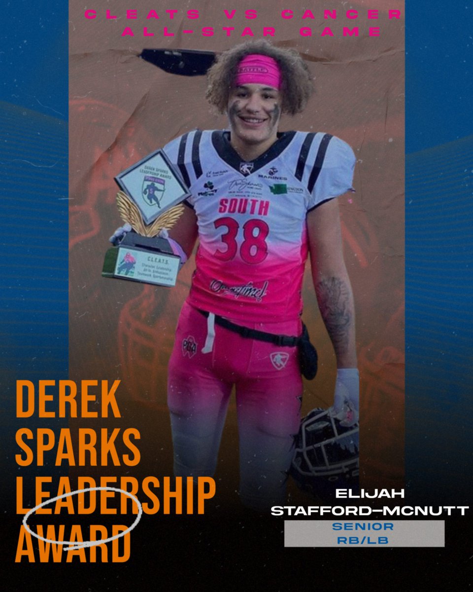 Proud of you Elijah. Leader on and off the field. What an honor. @amvfootball