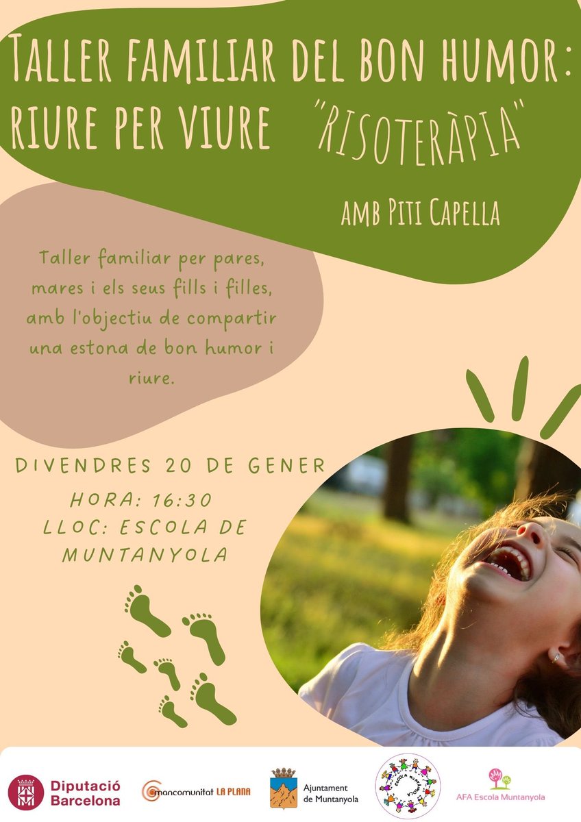 Taller per a famílies. Demà 20 de gener a les 17h