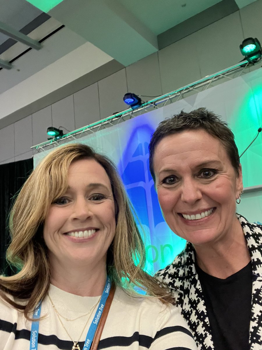 Hey #IASASuperwomen…@heatherlfriz rocked it out at @SolutionTree #RTIatwork in Austin. All means all! Powerful speaker and Ed Leader! @drorzel