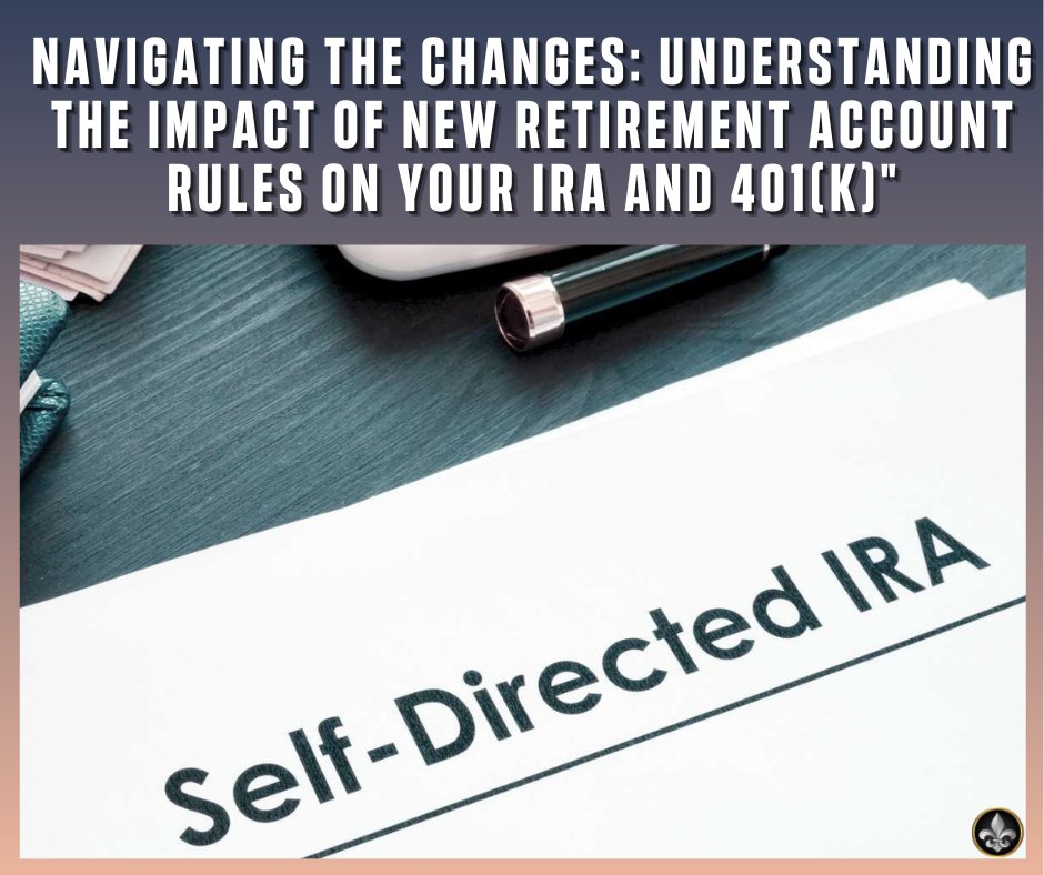 'Navigating the Changes: Understanding the Impact of New Retirement Account Rules on Your IRA and 401(k)'

Check them out here:
cnet.com/personal-finan…

#401K #IRA #Savings #retirementaccount #retirement2023 #retirementrules2023  #KnowYourNumbers #dwhuffconsulting