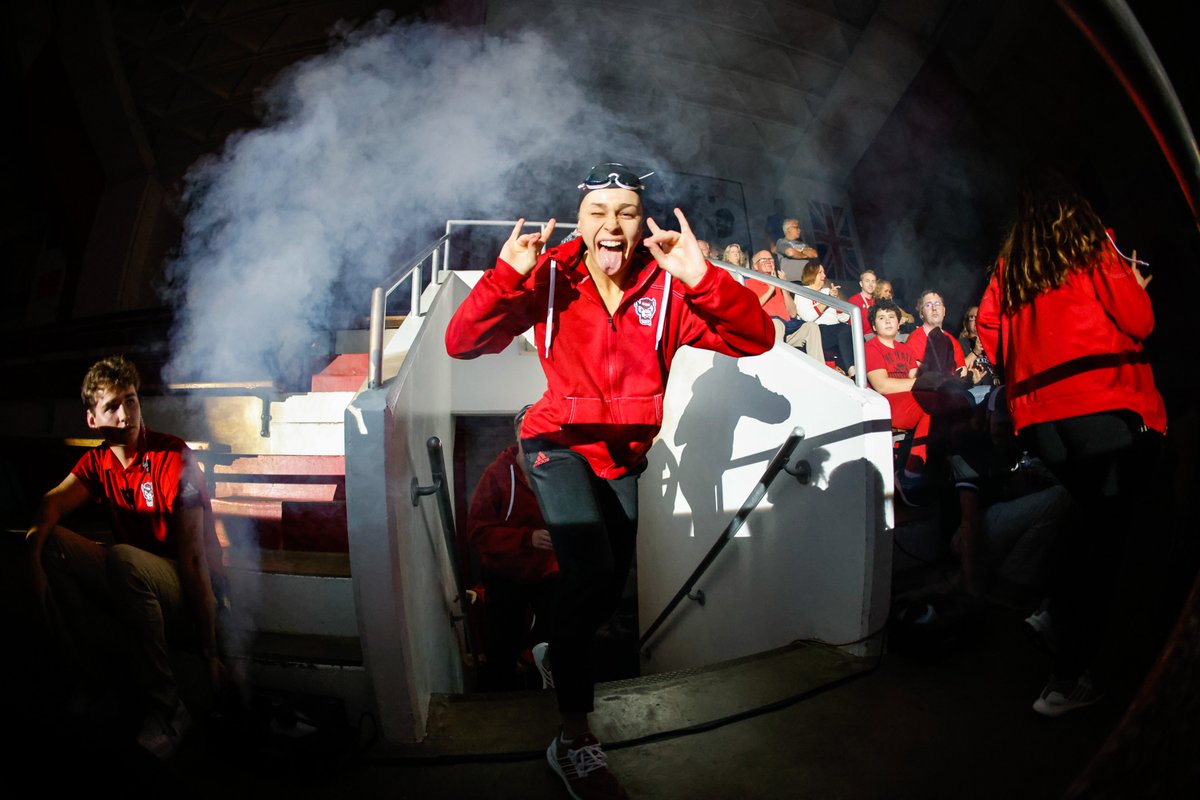 The top-5 ranked men and women of <a href="/packswimdive/">NC State Swimming & Diving</a> will celebrate senior day on Saturday and face off against Virginia and UNC at Casey Aquatic Center.

Diving is set to begin at 10 a.m. with swimming events to follow at 11 a.m. Admission is free to the public 🐺

#GoPack