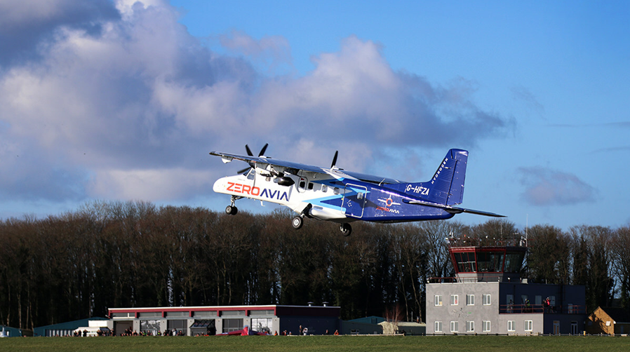 fuelcellsworks's tweet photo. .@ZeroAvia Makes Aviation History, Flying World's Largest Aircraft Powered With a Hydrogen-Electric Engine - 19-seat Dornier 228 twin-engine aircraft takes to the sky in testbed configuration for first flight - https://t.co/9X9kTmFHSp #HydrogenNow #HydrogenEconomy #Hydrogen #H2 https://t.co/5u5K1sTonY