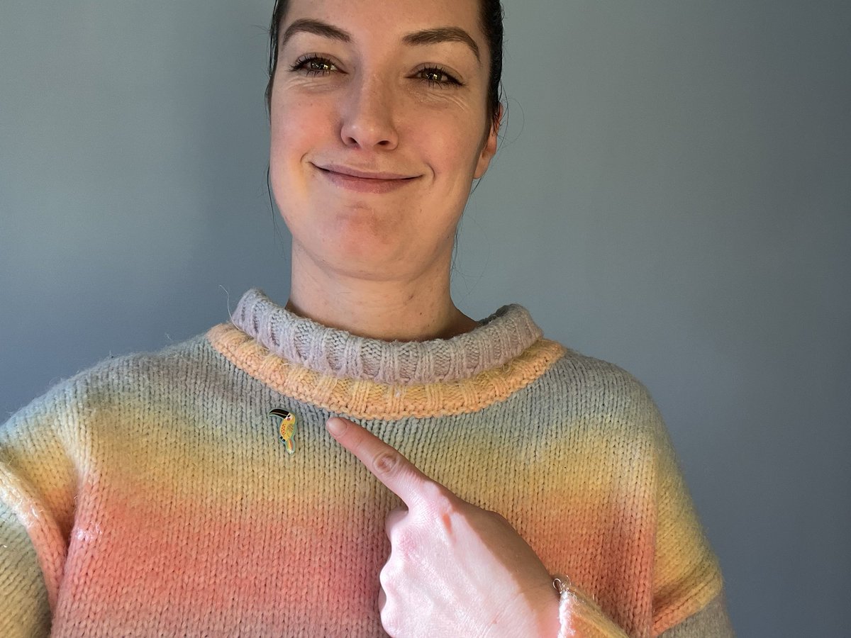 Finally got a self tape take that I was happy with and then found this little fella stuck to me. Turns out having a toddler means just walking through a room attracts stickers 😂