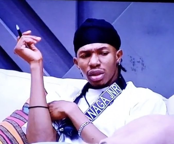 KanagaJnr's tweet photo. Wait, hunger next week? After all my lyrics?

Ziyakhala Wahala 😫😫

Credit: @BigBroAfrica 

#Kanagajnr #Kanaga #ZiyakhalaWahala #BBTitans https://t.co/1vmkh1LfbU
