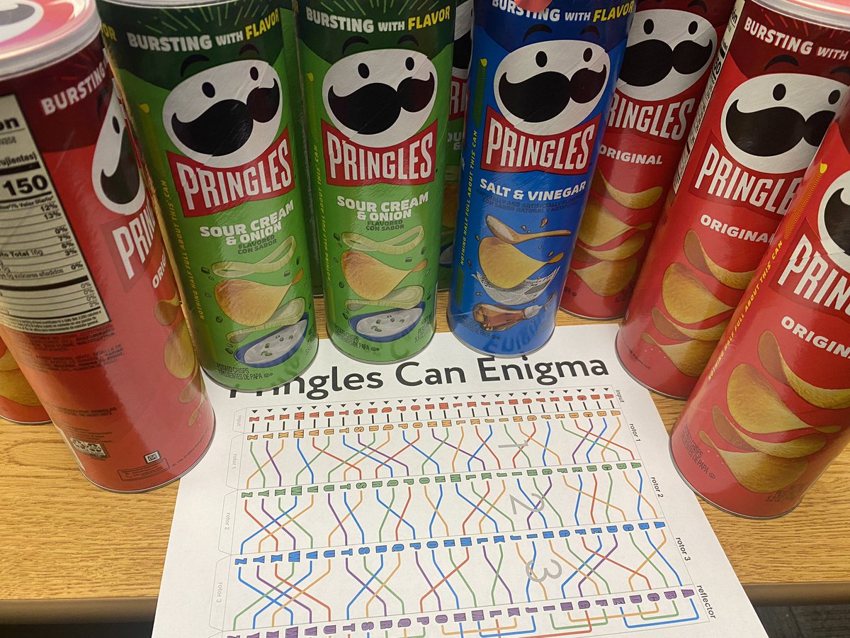 LSNCompSci's tweet image. Trying out some classic ciphers today in computer science. #encrypt #decrypt #ceasarcipher #enigma @lsnbroncos