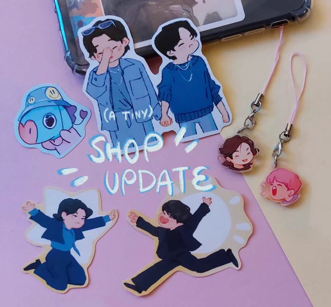 SHOP  Until the 29th of January you can order some of my designs as small prints! I added new stickers as well (those will stay available afterwards too.) Thank you so much if you come visit or share and happy shopping   