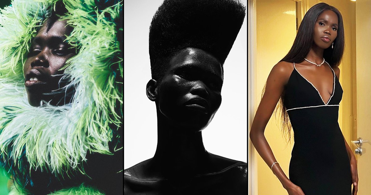 FashionGhana's tweet photo. #MODELCRUSH: Fast Rising South Sudanese Model, Hakima Athuai's Looks Is A Treasure To The West - https://t.co/0ygpBLkvPW https://t.co/fzgPGC4ZXk