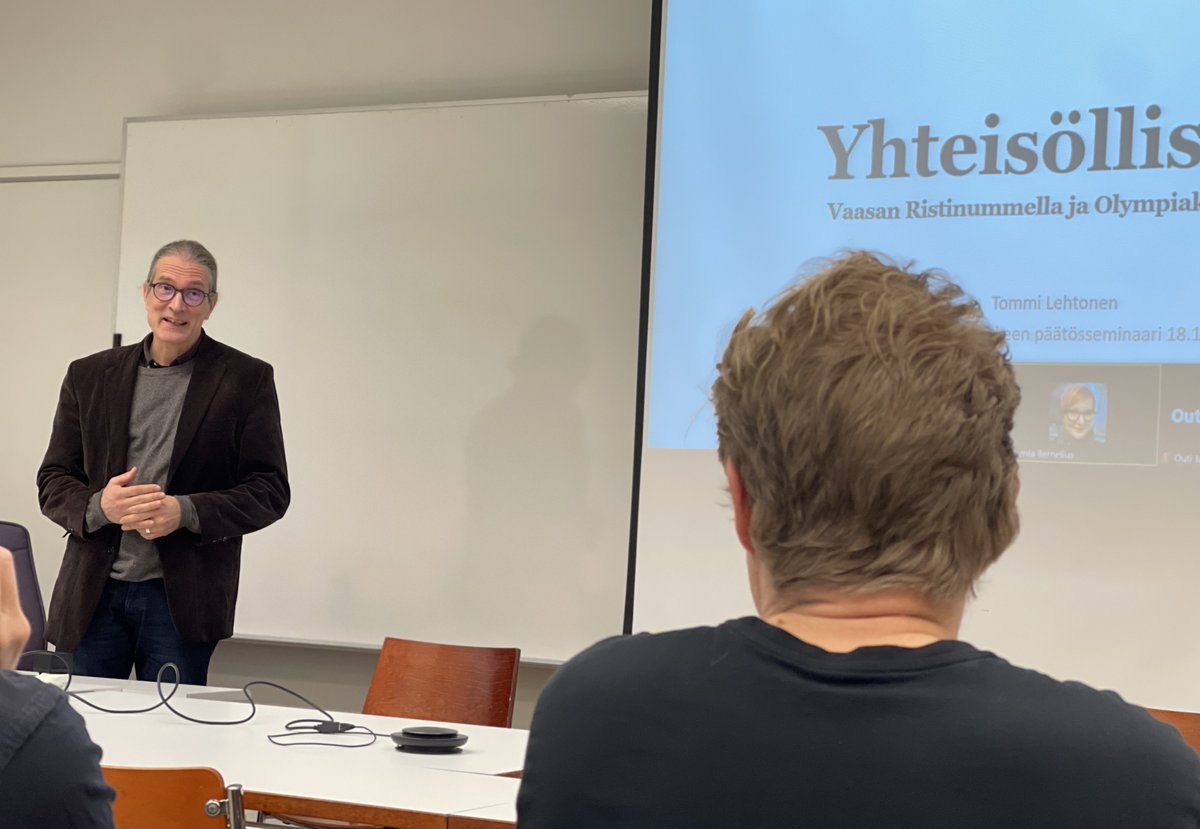 InnoLahio's tweet photo. Tunnelmia hankkeemme loppuseminaarista. Paikalla oli mukavan runsaasti yleisöä sekä Zoomin välityksellä että paikan päällä ja saimme aikaan hienoa keskustelua esitysten lisäksi. Kiitos myös @VaasaVasa ja @voasvaasa esiintymisistä ja tietoiskuista! Tästähän se työ vasta alkaa. 🌱 https://t.co/0qNjvi6xiC