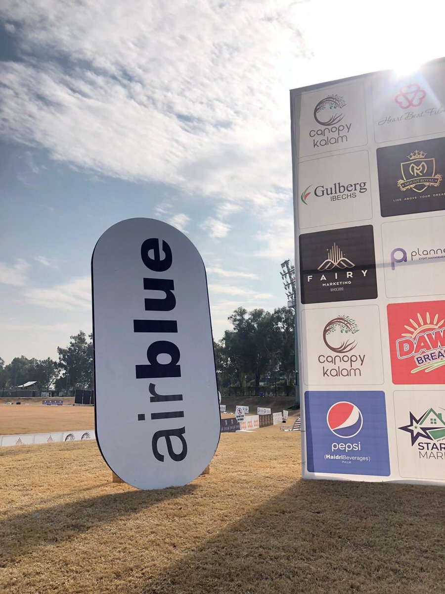 airblueairline's tweet photo. airblue sponsored #FriendlyClash 2023, a Celebrity Cricket Match as official #travelpartners.✈💙
Both star-studded teams i.e. #Anchors XI and #Celebrity
XI, brought great Cricket spirit, fun and energy that lead to a successful event ✨
#airbluesponsors #FunFestivity https://t.co/411FvlRuZp