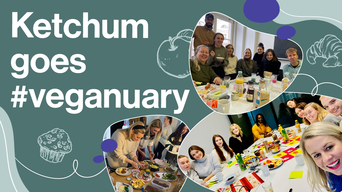KetchumGER's tweet photo. Wir feiern den #Veganuary – denn auch uns sind Klima- und Tierschutz wichtig. Deshalb haben wir in Düsseldorf, Hamburg und München in dieser Woche ein gemeinsames pflanzliches Frühstück organisiert. 😊🌱 #ketchumcares #agencylife https://t.co/Y8qjY40P0U