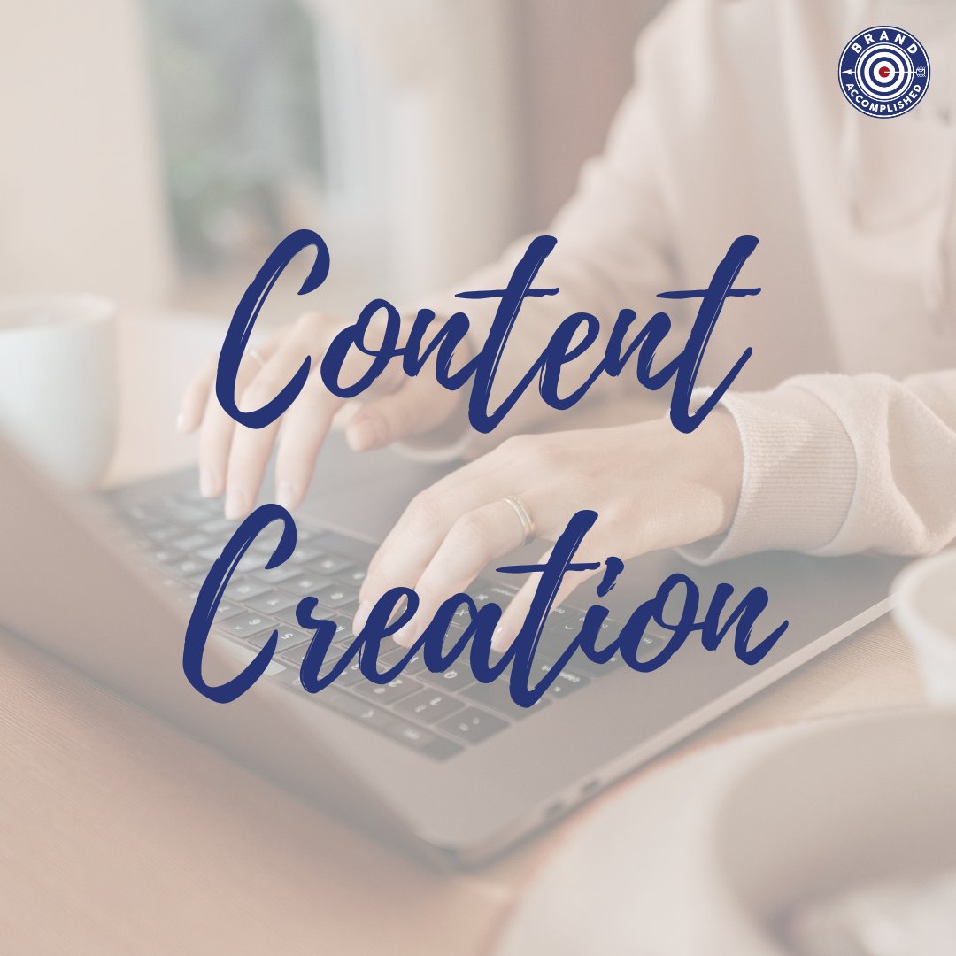 Great web content sells your expertise, your credibility, your trustworthiness, and your value to prospects.  It also takes some time that you might not have. But we do!

#BrandAccomplished #beengaging #marketing #marketingagency #socialmediaconsultant