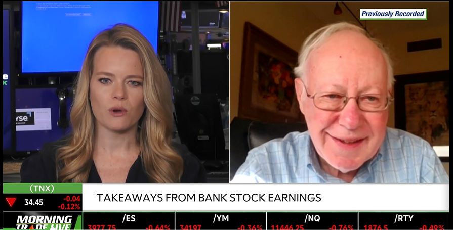 ACMIntelligence's tweet photo. Dr. Charles Lieberman, Co-Founder and CIO at Advisors Capital Management, joins TD Ameritrade Network to discuss the takeaways from bank stock earnings.
Watch now: https://t.co/HEcqHrF4Yv
#ACM #Earnings #ACMIntelligence https://t.co/Z1SfkljlQv