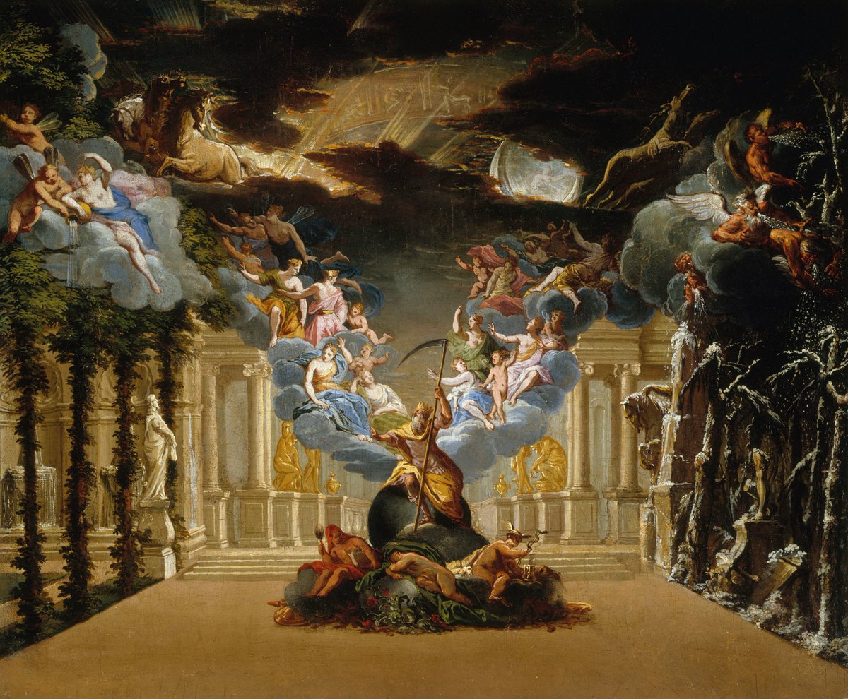 lastbreakofdawn's tweet photo. The Palace of Time. Jacques Vigoureux Duplessis, 1708 https://t.co/cZQlEVCTNe
