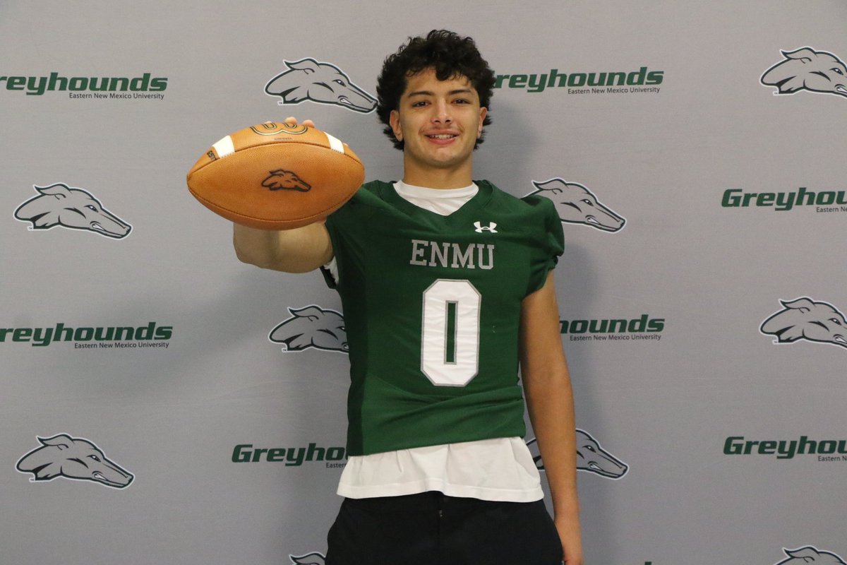 100% COMMITTED #AGTG 
<a href="/ENMUFootball/">Eastern New Mexico University Football</a> <a href="/CoachKelleyLee/">Kelley Lee</a> <a href="/osoukup/">Oliver Soukup</a> @Gcasteel16 @MuleUp_AD <a href="/CoachWhiteDB1/">Coach White</a> @wt_academy <a href="/806hsscmedia/">Jasone Pearson</a>
