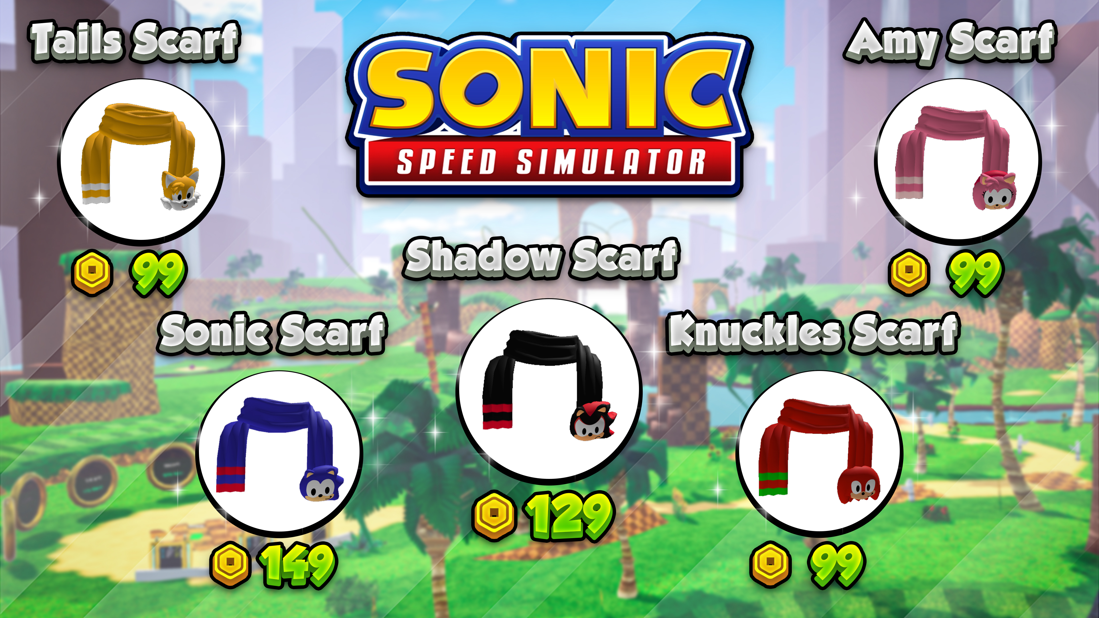 Vô vàn màu sắc và thiết kế độc đáo, chiếc khăn in hình Sonic sẽ khiến bạn trông sành điệu và thời thượng hơn. Sẽ rất thú vị khi bạn khoác nó lên đi chơi cùng bạn bè!
