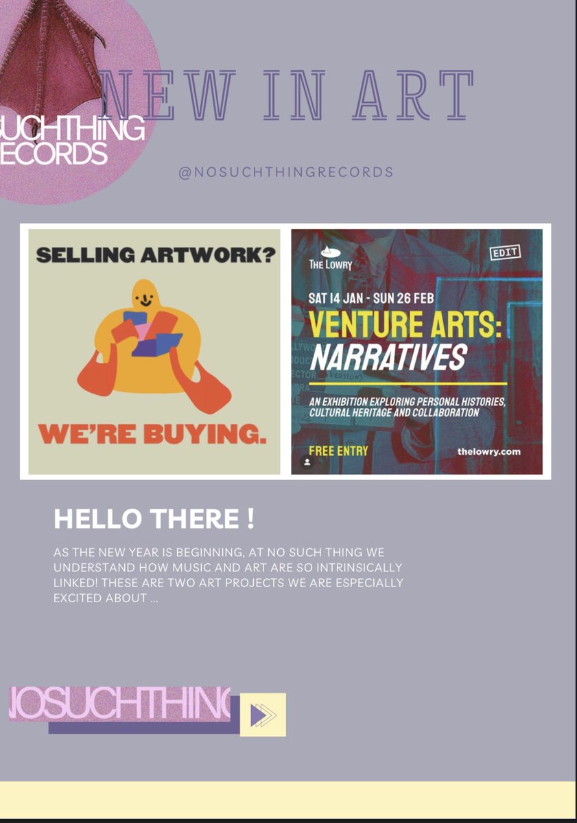 Some art events were excited about @venturearts @shortsupplymcr 🎨🎨 #nosuchthingrecords