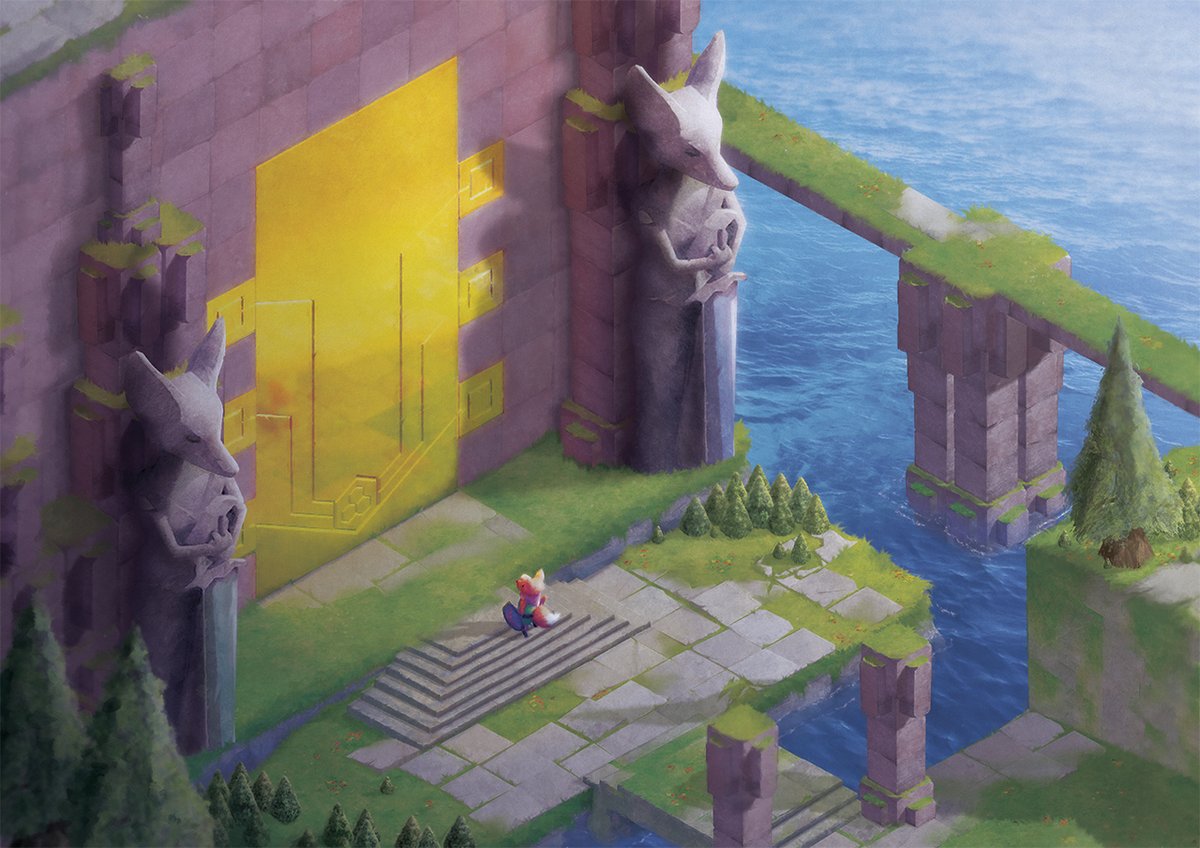 Orioto's tweet photo. Voted by #patreon #tunic 
Wallpapers up to 4k for Patrons > https://t.co/mm8CCNnERC
Posters for sale > https://t.co/nEf7IuLuCo https://t.co/ycJiiumeKP