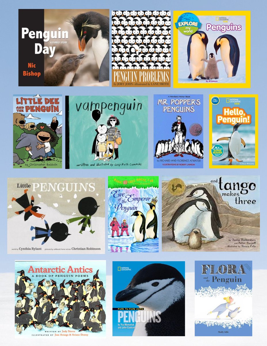 Tomorrow is Penguin Awareness Day. Visit the <a href="/HighMeadowsGA/">High Meadows School</a> library for quality penguin content tomorrow or any day of the year.