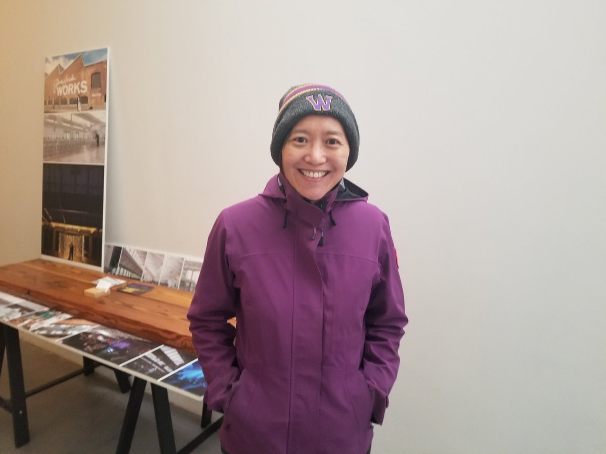 JoshLandesWAMC's tweet photo. Chatted with new Mass. economic development secretary Yvonne Hao - decked out in @WilliamsCollege swag - for @WAMCNews about her relationship with the Berkshires and her theories about the field from both her business and academic experience. Look forward to that soon. #mapoli https://t.co/VTitoJY11L