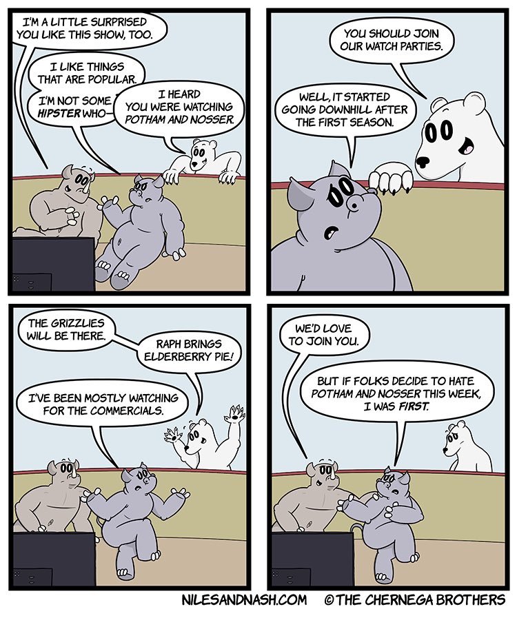 and_niles's tweet photo. Warning: Watching may become hate-watching without warning (except this one) #comic #tv https://t.co/Vc7lXWfO06 https://t.co/wKyBk2tByj