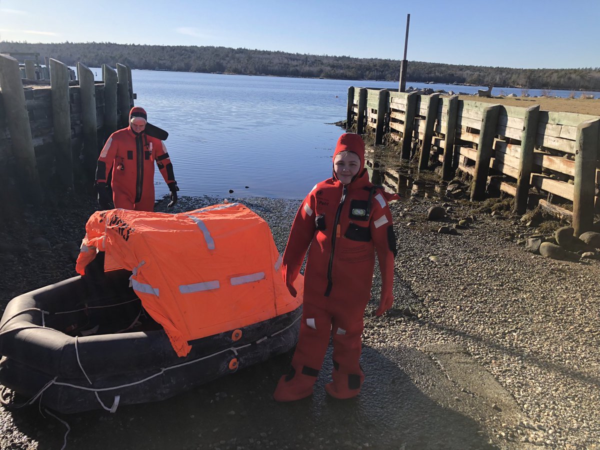 ssrsbngrhs's tweet image. Saint Shout Out! Julia Smith. Completed her 4 day MED course (Marine Emergency Duties) in Shelburne as part of her co op placement. @SSRCE_NS @Skills_NS @SSRCELiteracy