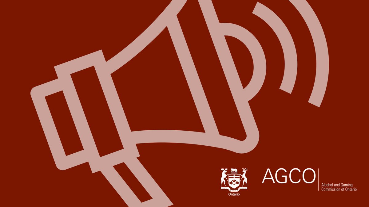 Alcohol and Gaming Commission of Ontario tweet media