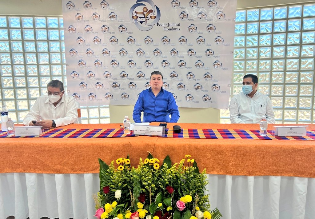 Poder Judicial HN on Twitter "Inician los actos de presentación del