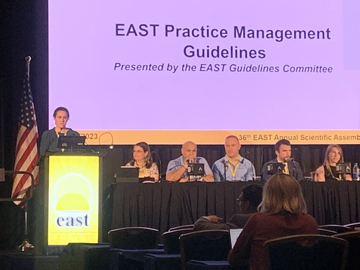 Congrats to second year fellow @katierieramd for her #EAST2023 and PTS Quickshot PMG presentation on Peds BCVI. @EAST_TRAUMA @PediTraumaSoc @lpneff @DrBYork @fourmiracles101 @traumadoctors @NCSurgeons @LisaKodadek