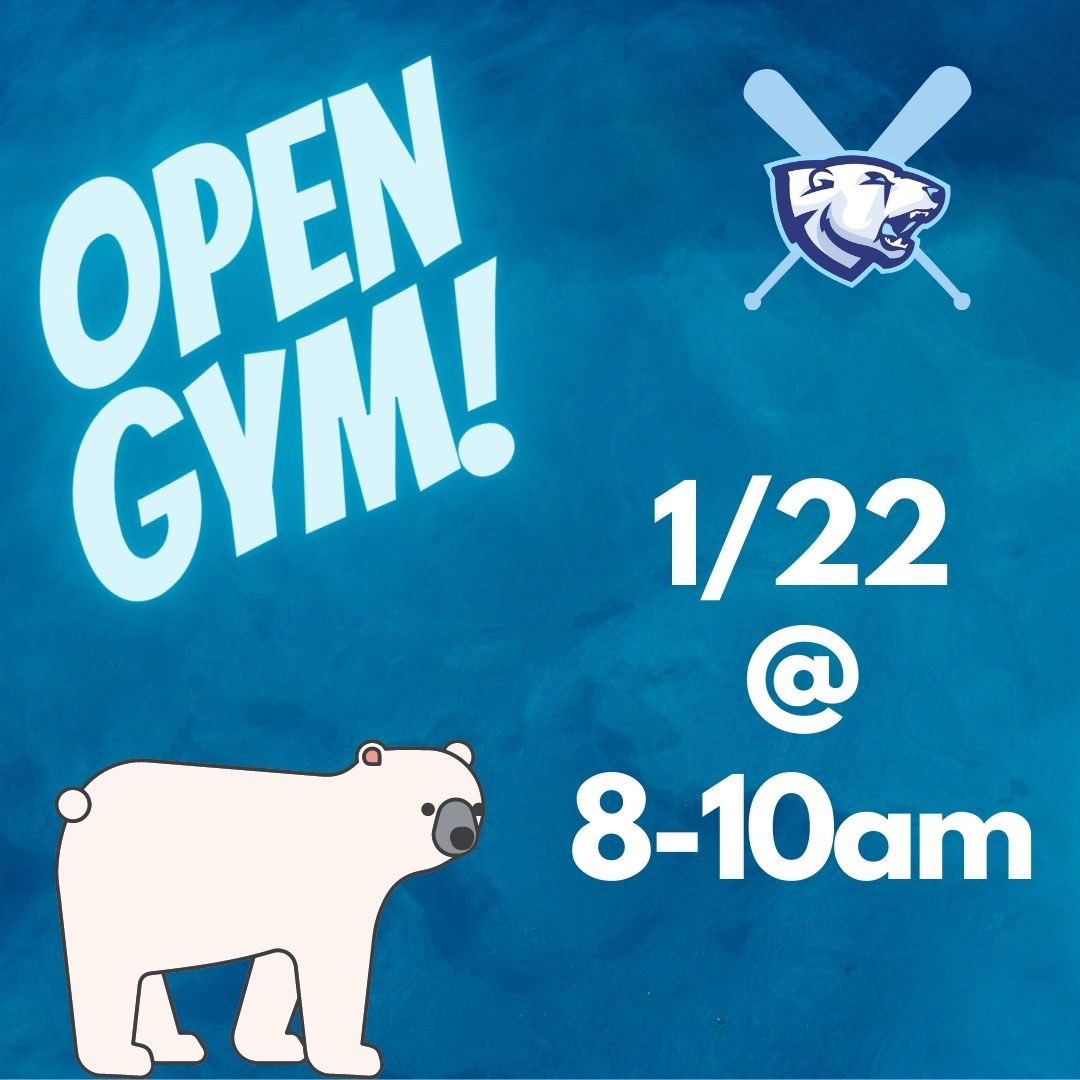 Northstar_SB's tweet photo. Guess what time it is! Time to post about open gym on Sunday 🤩

We’re hoping for a big crowd this Sunday! Join us 8am-10am to get practice in and get ready for the season (which is literally less than 2 months away omg 😱😱)

Can’t wait to see you there Northstars!! 🐻‍❄️🥎 https://t.co/0XuL42N5KJ