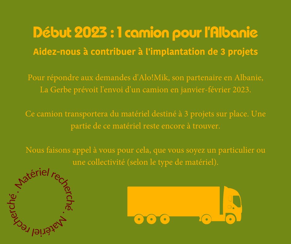 Association La Gerbe tweet media