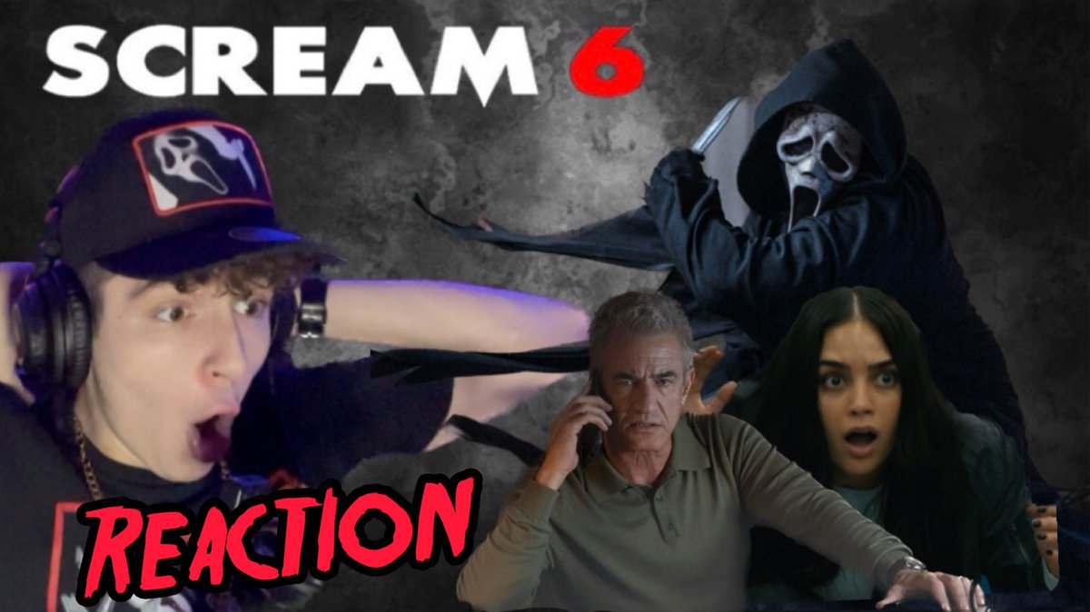 Slashertheory's tweet photo. SCREAM 6 (2023) Official Trailer REACTION!! https://t.co/30JL9okxP1 https://t.co/N0ZvqvW19F