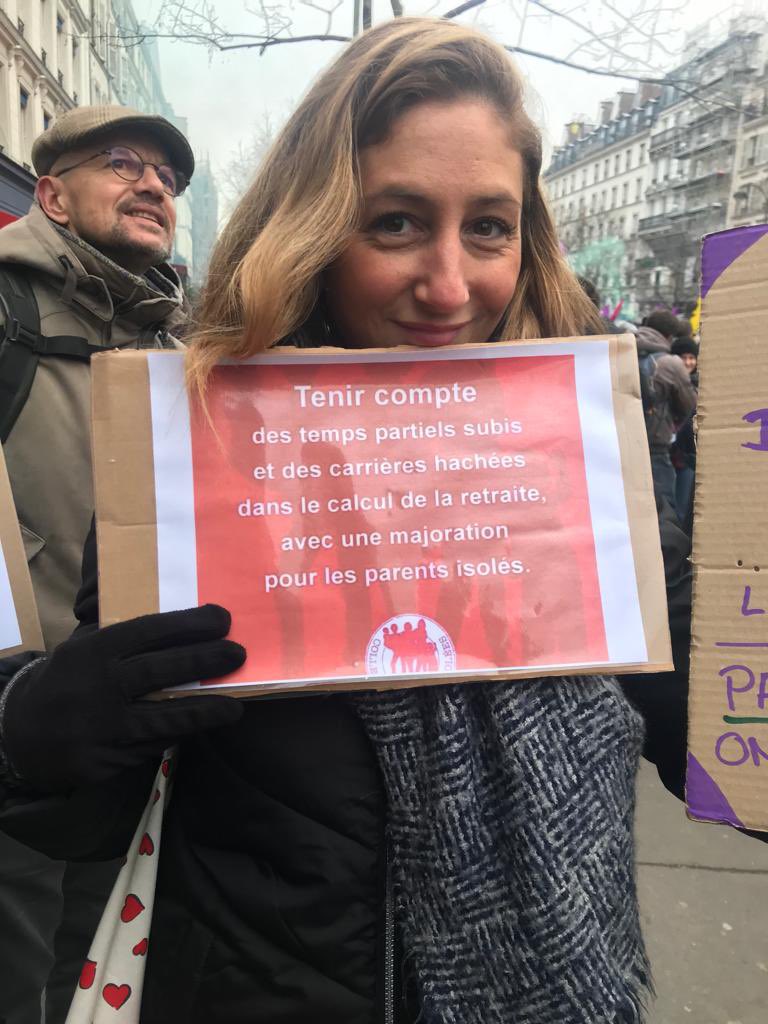 LavraieD's tweet photo. ChTaubira: Contre la #ReformeDesRetraites, et pour quelques situations orphelines en particulier. Pour cesser d’ajouter des injustices aux difficultés 
ChT https://t.co/UfWU3LyhD0