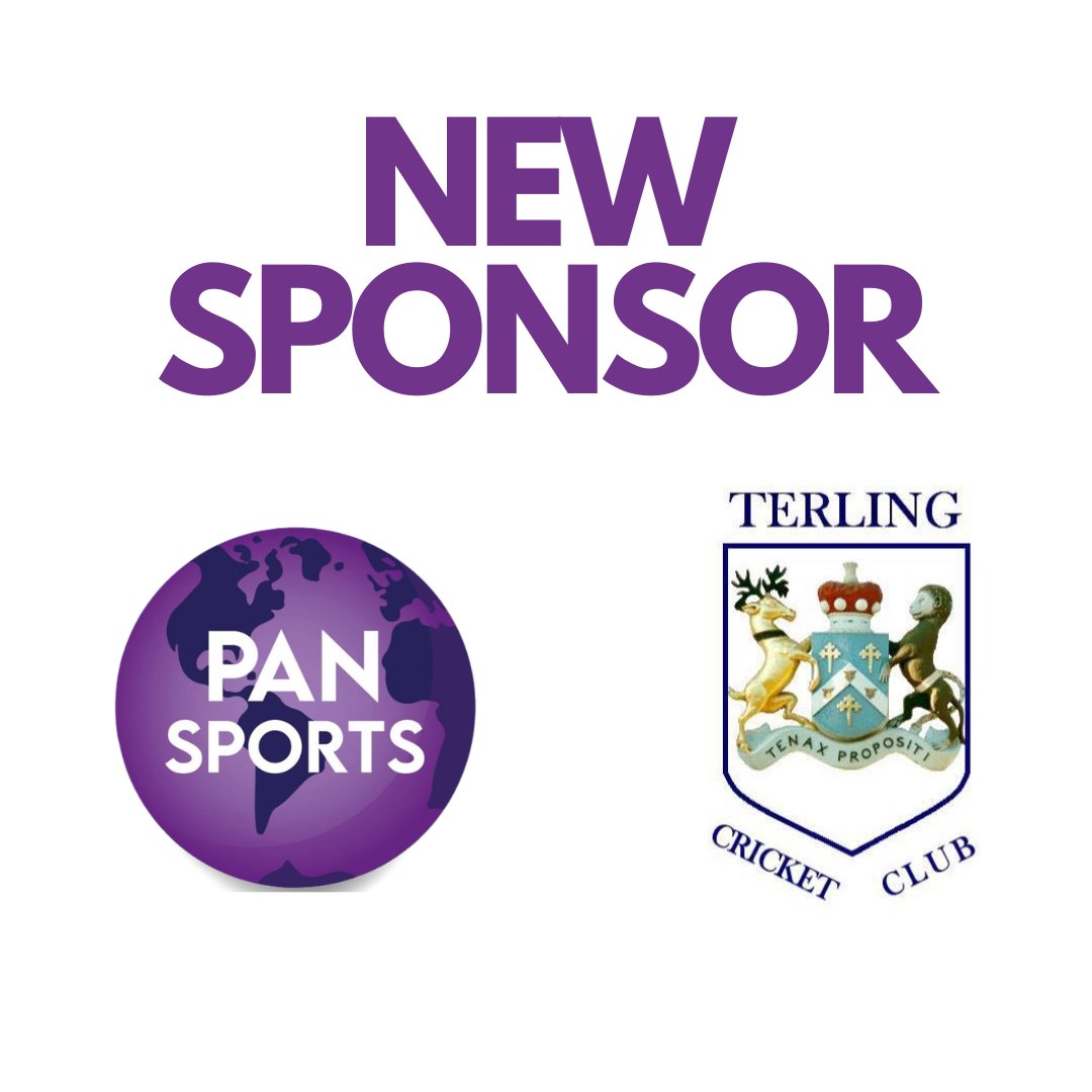 PansportsGlobal's tweet photo. We are very proud to be sponsoring @TerlingCC and supporting an incredible local team. The Grassroots game is so important and we are extremely happy to be doing our bit! https://t.co/UNbFsGozjj