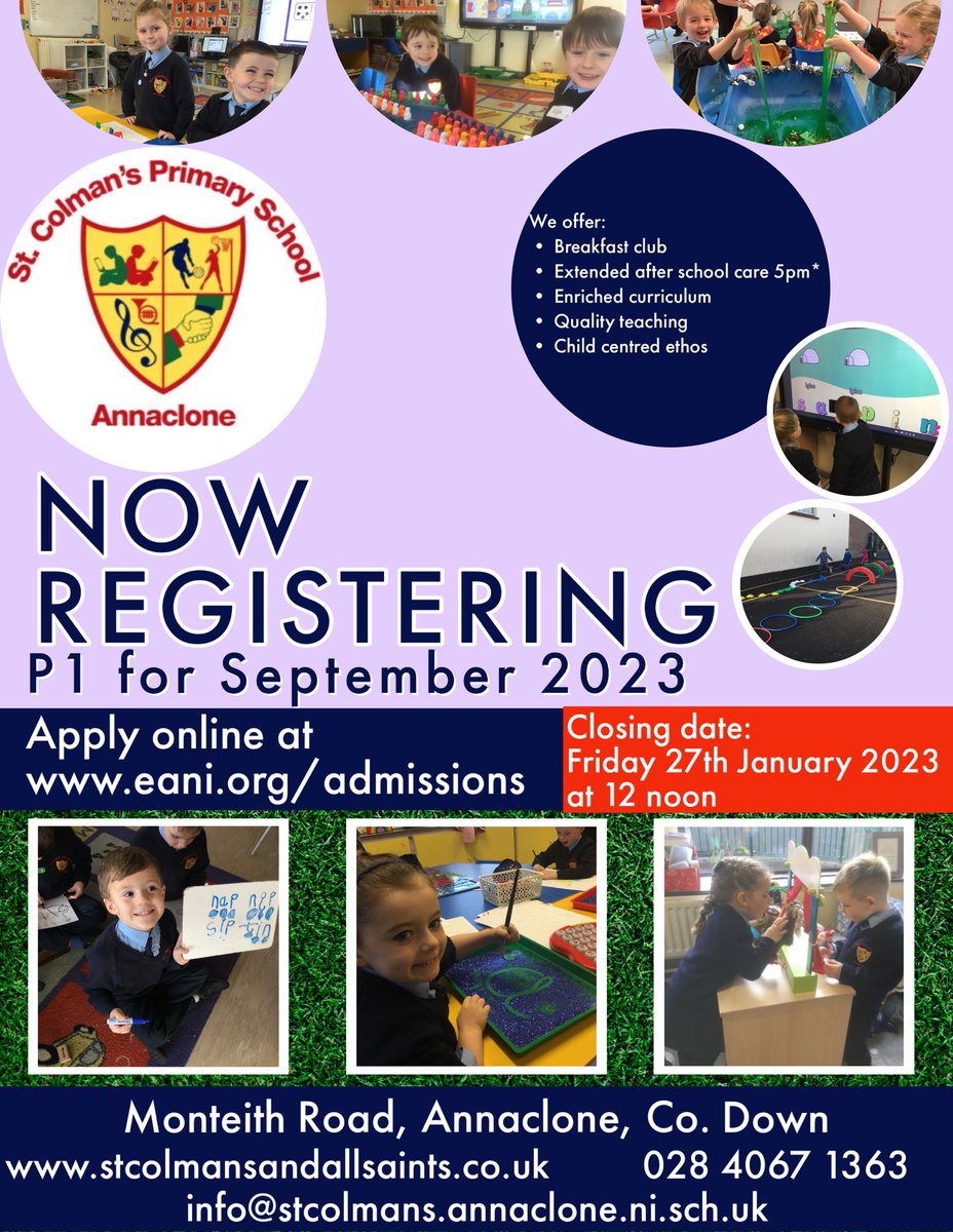 St. Colman’s PS & All Saints’ NU tweet media