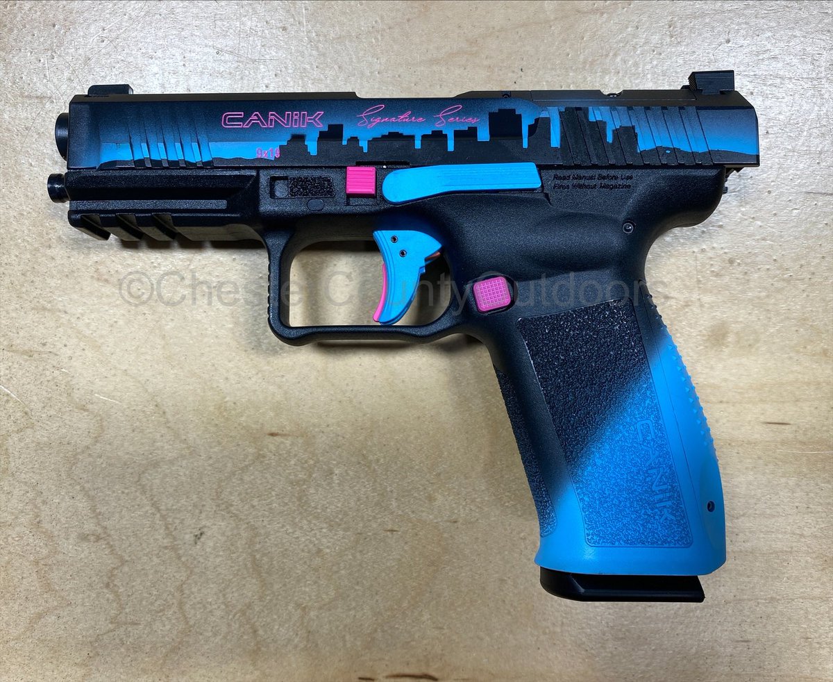 @canikarms METE SFT Miami Nights 9mm 4.5' OR 18/20rd
 #canik #canikusa #canikarms #cantikalami #miaminights #miaminights #9mm #9mmpistol #gunsincolor #SignatureSeries #signatureseries #eyecandy