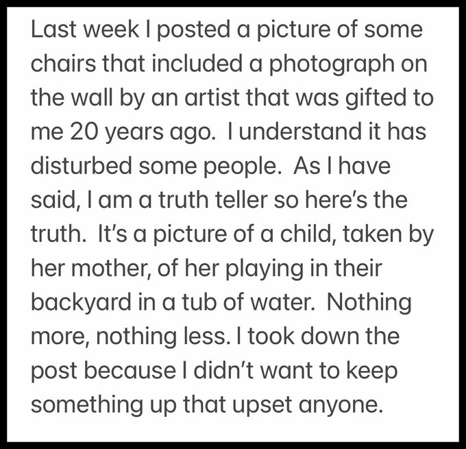 Jamie Lee Curtis Shares Official Statement on Naked Child Photograph Posted  on Instagram