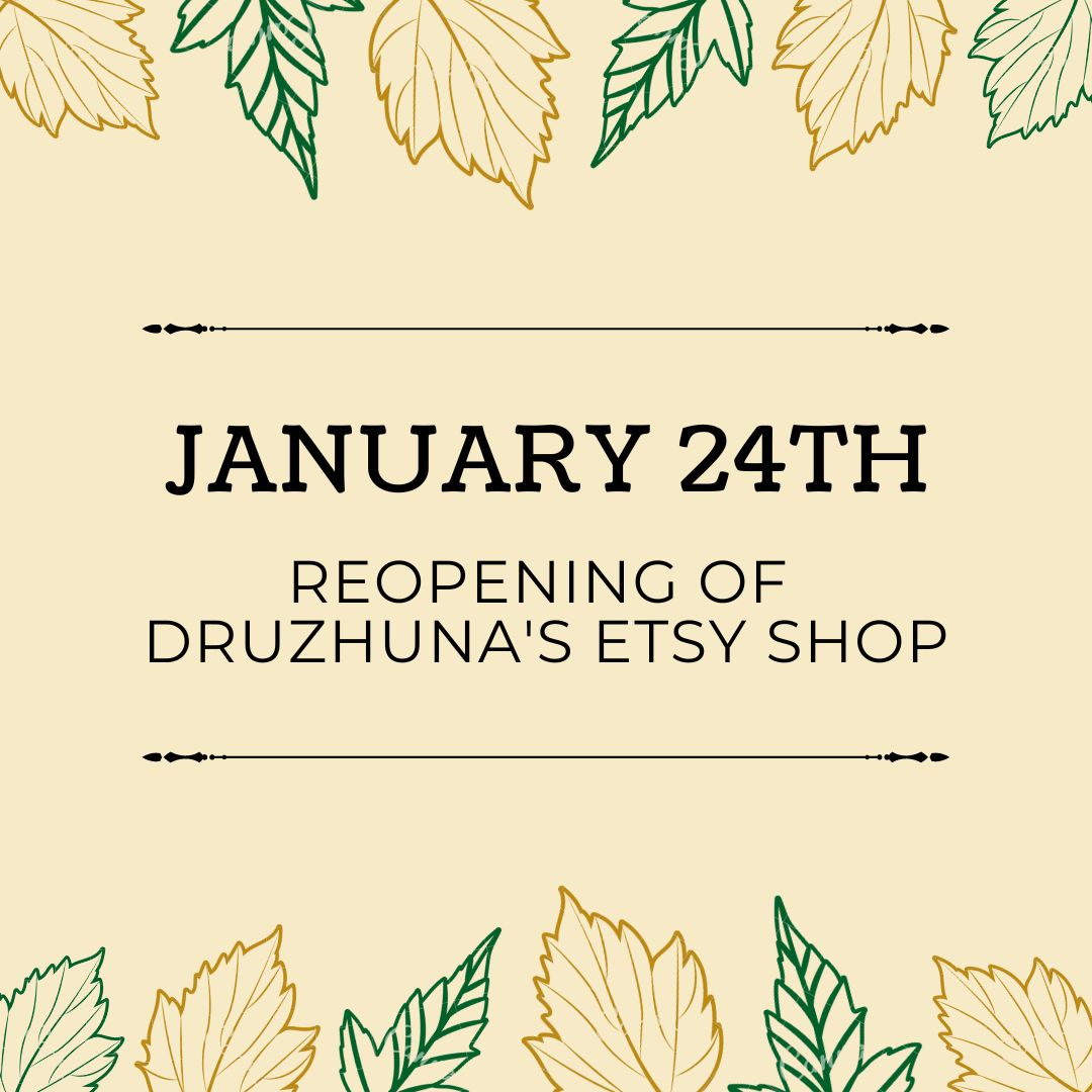 druzhuna's tweet photo. 🍀January 24th🍀
Reopening of my Etsy shop with many new creations just for you.

What woud you like to find in the shop? Bracelets? Gemstone pendants? Something else? 
Let me know in the comments :)
.
.
.
#etsyshop  #etsysellersofinstagram #handmade #smallbusiness #druzhuna https://t.co/eYABTH4uzb