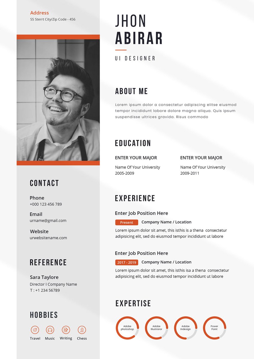 Voici le CV qui vous décroche un entretien !
cv-design.eu
#recrutement #CV