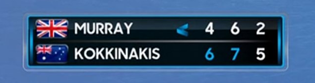 ESPNtenis's tweet photo. Andy Murray ganó este partido. 😳

#AusOpen https://t.co/ZdNW2bXpvr