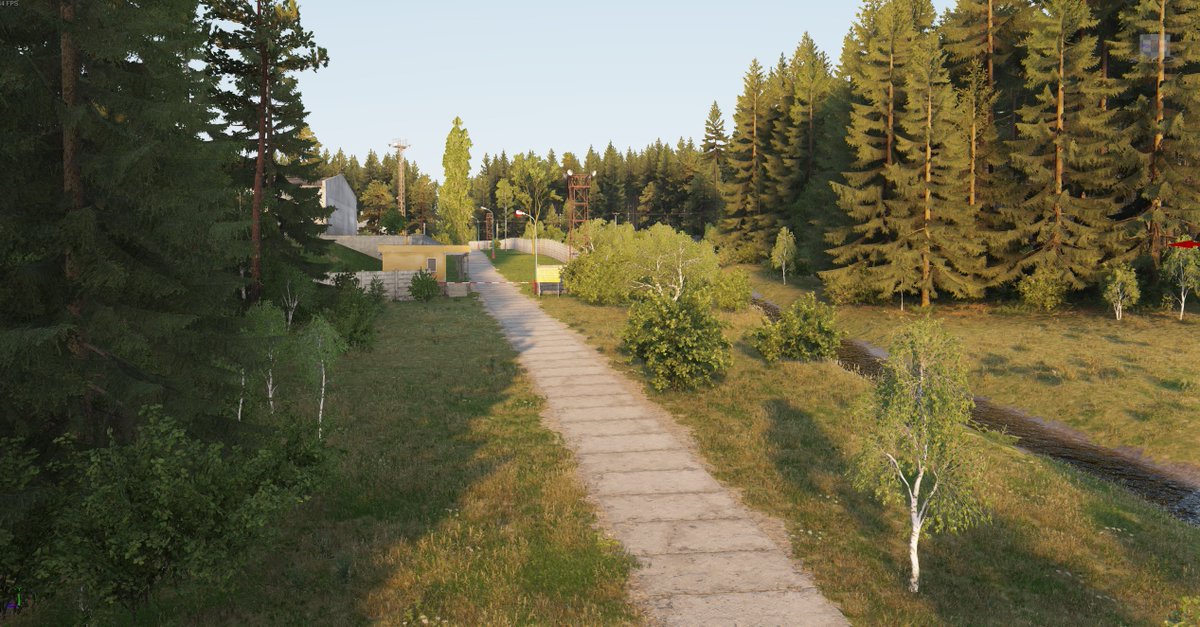 LukKotko's tweet photo. I'm adding some news, the border guard base, the forests in the vicinity and the deer mountain. A total of 147 hours of work on the map :D

#Arma #Enfusion #Reforger #Arma4 #Armaplatform https://t.co/G78AR8lMgl